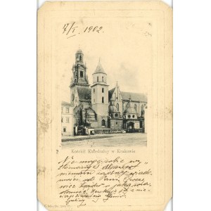 Kraków - Kościół Katedralny na Wawelu, 1902.