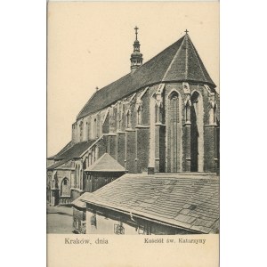 Kraków - Kościół św. Katarzyny, ok. 1900.