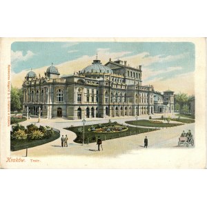 Krakow - Theater, ca. 1900.