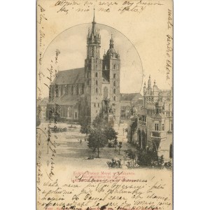 Cracovia - Chiesa della Vergine Maria, 1902.