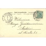 Krakau - Panieńskie Skały, 1901.