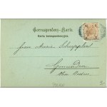Kraków - tzw. księżycówka - Ulica i Brama Floryańska, 1899.