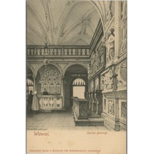 Krakau - Schloss Wawel, Batory-Kapelle, 1902.