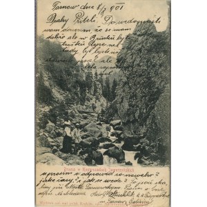 Montagnes des Tatras - Porte de Keperszady Javorníky, 1901.