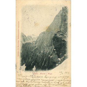 Montagnes des Tatras - Vue de la balance, 1902.