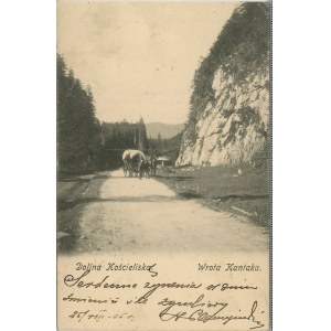 Monts Tatras - Vallée de Kościeliska, porte de Kantak, 1905.