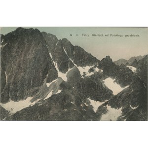 Tatry - Gierlach od Polskiego grzebienia, 1907.