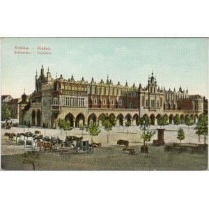 Kraków - Sukiennice, 1910.