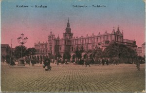 Krakow - Cloth Hall, ca. 1910.