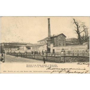 Kraków - Browar J. A. Johna synów, 1901.
