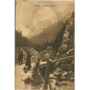 Tatry - Ściana Kominów, ok. 1910.