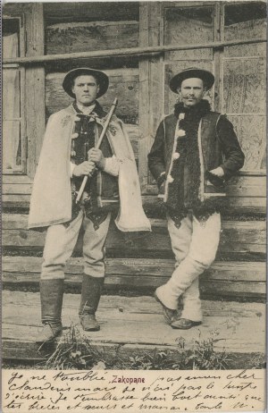 Zakopane - Highlanders, 1905.