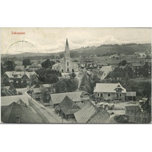 Zakopane - Widok ogólny, ok. 1910.