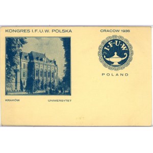 Krakow - Congress I. F. U. W. Poland, 1936.