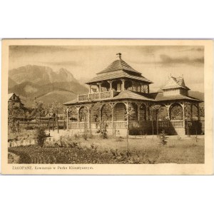 Zakopane - Kawiarnia w Parku Klimatycznym, 1931.