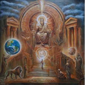 Mariusz ZAJĄC (b. 1985), Creation of the world, 2024