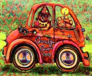 Emilia Waszak, Candy Car, 2023