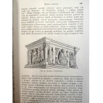 Springer A. - Ilustrowana Historia Sztuki Tom I-II, Sztuka starożytna, Sztuka wieków średnich, Warszawa 1902/3 [oprawy sygnowane Introlig. TRUD, Warszawa Solna 10]]