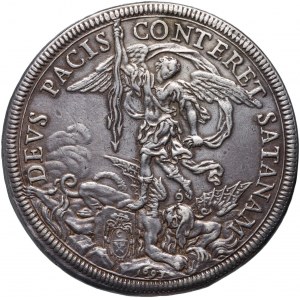 Vatican, Papal States, Innocent XII, Piastra 1692, Rome