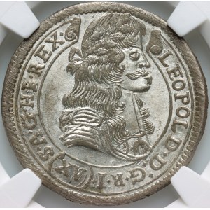 Hungary, Leopold I, 15 Kreuzer 1683 KB, Kremnitz