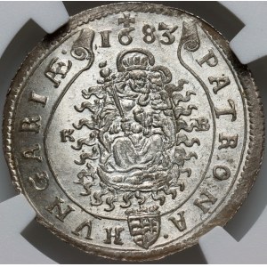 Hungary, Leopold I, 15 Kreuzer 1683 KB, Kremnitz