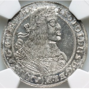 Śląsk pod panowaniem austriackim, Leopold I, 15 krajcarów 1661 GH, Wrocław