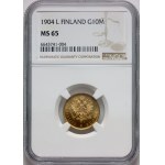 Finland, Nicholas II, 10 Markkaa 1904 L, Helsinki