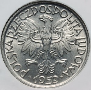 PRL, 2 zloty 1959, Berries