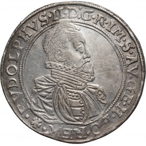 Bohemia, Rudolf II, Thaler 1584, České Budejovice / Budweis