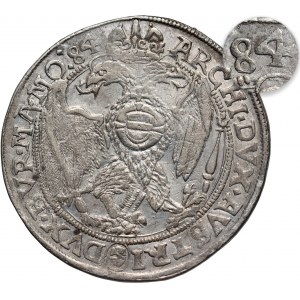 Bohemia, Rudolf II, Thaler 1584, České Budejovice / Budweis