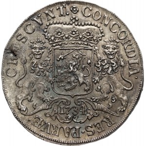 Netherlands, Overijssel, Ducaton 1734