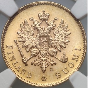 Finland, Nicholas II, 10 Markkaa 1905 L, Helsinki