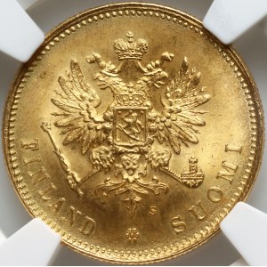 Finland, Nicholas II, 20 Markkaa 1912 S, Helsinki