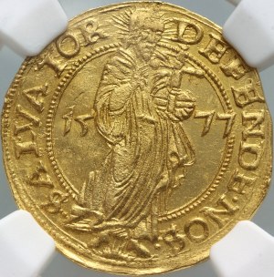 Stefan Batory, dukat oblężniczy 1577, Gdańsk