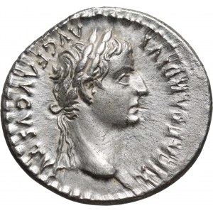 Roman Empire, Tiberius 14-37, Denar, Lugdunum