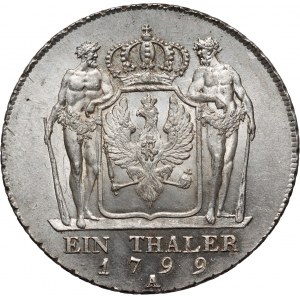 Germany, Prussia, Friedrich Wilhelm III, Thaler 1799 A, Berlin