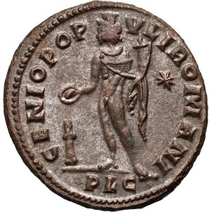 Roman Empire, Maximinus II Daja as Caesar 305-310, Follis, Lugdunum