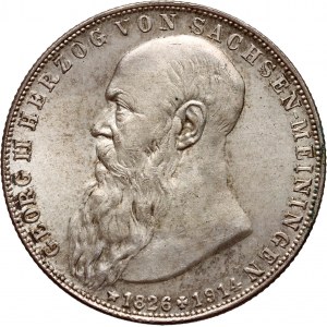 Germany, Saxe-Meiningen, Georg II, 2 Mark 1915, Munich