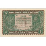 II RP, 5 marek polskich 23.08.1919, II Serja AK