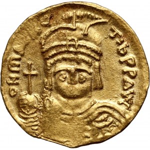 Byzantine Empire, Maurice Tiberius 582-602, Solidus, Constantinople
