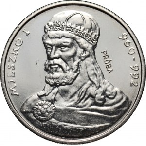 PRL, 50 złotych 1979, Mieszko I, PRÓBA, nikiel