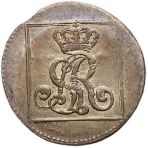 Stanisław August Poniatowski, grosz srebrny 1767 FS, bez kropki po 320, Warszawa