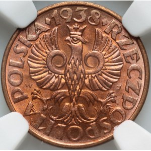 II RP, 2 grosze 1938, Warszawa