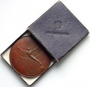 II RP, 1939 one-sided medal, Aeroclub Istus