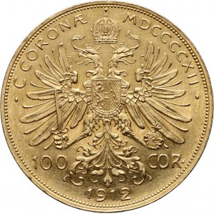 Austria, Franz Joseph I, 100 Corona 1912, Vienna