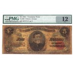 United States of America, Treasury Note, 5 Dollars 1891, Series B