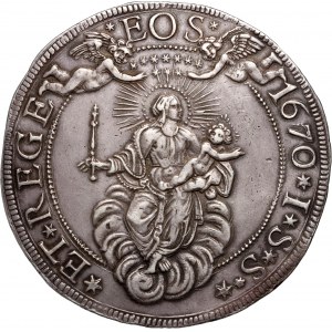 Italy, Republic of Genoa, Scudo 1670 ISS, Genoa