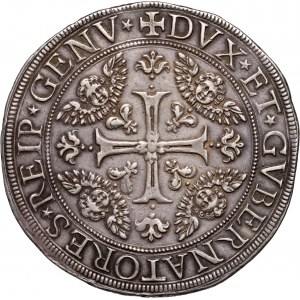 Italy, Republic of Genoa, Scudo 1670 ISS, Genoa
