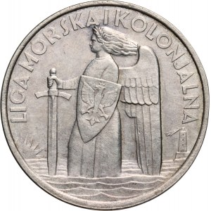 II RP, medal bez daty (1935), Liga Morska i Kolonjalna / XV-lecie odzyskania dostępu morza