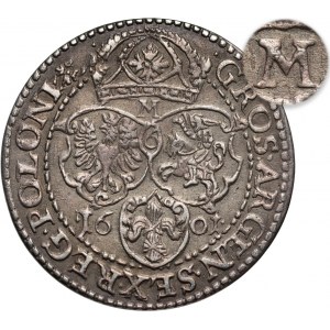 Zygmunt III Waza, szóstak 1601 M, Malbork
